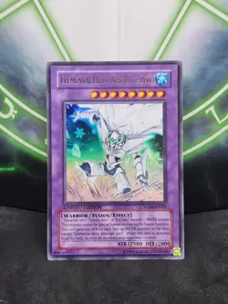 Yugioh Elemental Hero Absolute Zero YG04-EN001 Ultra Rare NM - Image 1