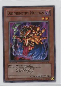 Old Vindictive Magician Asian-English 1st Ed. YuGiOh Structure Deck Lord of the - Image 1