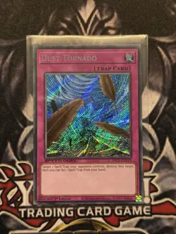 Yugioh Dust Tornado SBC1-END19 1st Edition Secret Rare Mint Speed Duel - Image 1