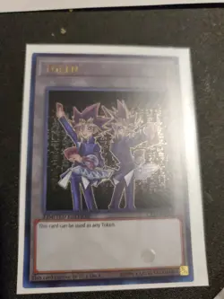 Yu-Gi-Oh! TOKEN - YAMI YUGI - LIMITED EDITION - CT14-EN007 ULTRA RARE - MINT - Image 1