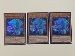 Yugioh Magicians' Souls x 3 - 1st Edition Ultra Rare NM - Free Holo - Image 1