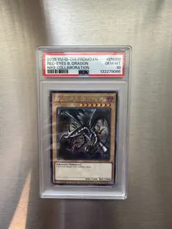 PSA 10 Nike x Yu-Gi-Oh! Red-Eyes Black Dragon x Nike Worlds Promo NKC1-EN002 - Image 3