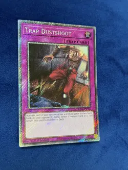 Trap Dustshoot RA04-EN121 | Platinum Secret Rare | Yugioh - Image 3