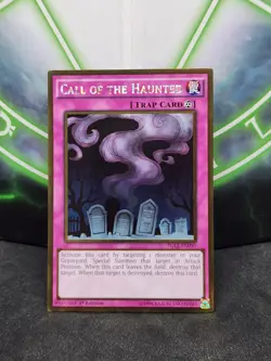 Yugioh Call of the Haunted PGL2-EN090 Gold Rare 1st Edition LP - Image 1