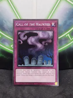 Yugioh Call Of The Haunted NKRT-EN032 Platinum Rare NM - Image 1