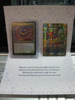 MTG Cheer Happy Holidays 2025 + Duel Masters Holy Party Night Promo Cards Magic - Image 1