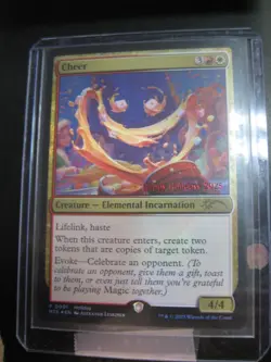 MTG Cheer Happy Holidays 2025 + Duel Masters Holy Party Night Promo Cards Magic - Image 2