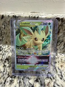 SWSH: Sword & Shield Promo Cards #SWSH195 Leafeon VSTAR - Image 1