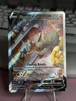 Flareon V SWSH179 SWSH: Sword & Shield Promo Cards Holo NM - Image 1