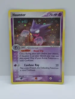 Haunter 34/112 Reverse Holo EX FireRed & LeafGreen Pokemon Card NM/LP - Image 1