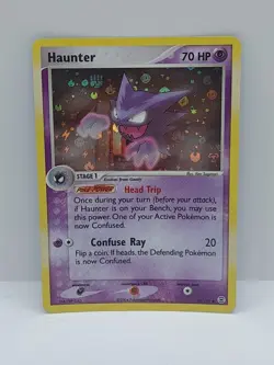 Haunter 34/112 Reverse Holo EX FireRed & LeafGreen Pokemon Card NM/LP - Image 2