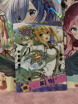 GODDESS STORY LOVELY BEAUTY SSR-23 SABER FATE GRAND ORDER ANIME WAIFU CARD - Image 1