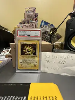 1999 Pokemon Game Electabuzz Movie Promo Card PSA 6 - Image 1