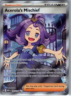 Acerola's Mischief 165/132 ME01: Mega Evolution - Pokemon Card - NM - Image 1