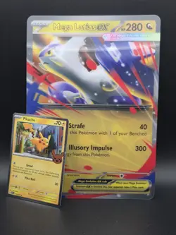 Pokemon TCG Mega Evolution Promo: Mega Latias ex MEP011 Jumbo Lenticular Card NM - Image 1