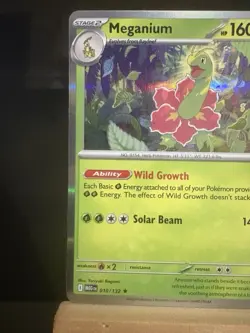 MEGANIUM - 10/132 - Mega Evolution - NM - Rare Holo - Pokemon TCG Card - Image 2