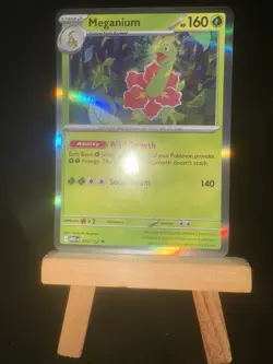 MEGANIUM - 10/132 - Mega Evolution - NM - Rare Holo - Pokemon TCG Card - Image 4