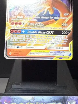 Reshiram & Charizard GX 20/214 Unbroken Bonds Pokemon Card Near Mint - Image 3