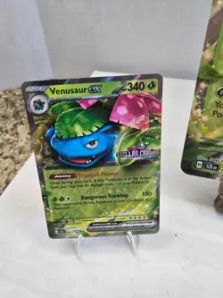 Pokemon TCG Venusaur EX Blastoise Ex Stellar Crown Stamped Promo + JUMBO card. - Image 3