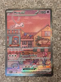 Mew EX SVP 053 Pokemon TCG Scarlet & Violet 151 UPC Promo Card - Image 1