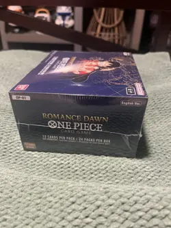 One Piece Card Game Romance Dawn Booster Box OP-01 (White Bottom) *NEW & SEALED* - Image 4