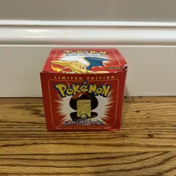 23K Gold Plated CHARIZARD Trading Card 1999 Burger King Pokemon Ball Red - Image 2