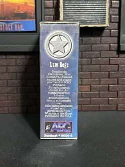 AEG Doomtown TCG Boot Hill Edition Law Dogs Sealed 60 Card Deck w Rulebook - Image 3