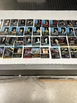 Star Trek The Card Game (TCG) 4-Promo 25-Very-Rare 58-Rare Near-Mint/NM Card Lot - Image 4