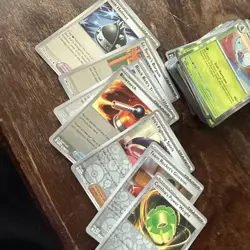 Lot of 50+ Pokemon TCG Cards Holo Rare Cards From Mega Charizard Ex UPC box - Image 4