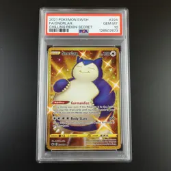PSA 10 Snorlax 224/198 Pokemon Chilling Reign Holo Graded Card - Image 1