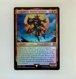 Magic the Gathering: Gilgamesh, Master-at-Arms Final Fantasy Foil NM - Image 1
