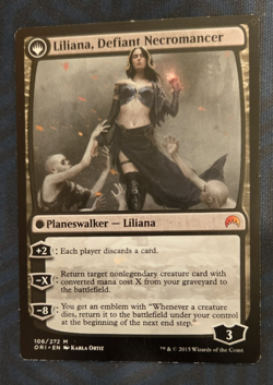 MTG Liliana, Heretical Healer Magic Origins Regular - Image 2