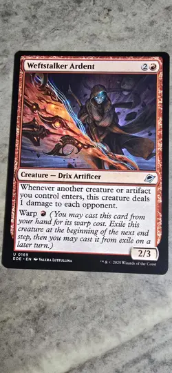 Weftstalker Ardent Edge of Eternities Regular Creature Uncommon MTG NM - Image 1