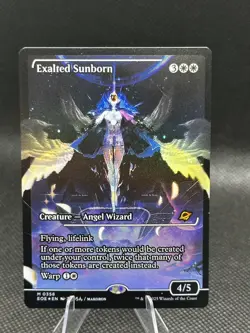 Exalted Sunborn - SHOWCASE FOIL 0358 - Edge Of Eternities FAST Shipping! - Image 1