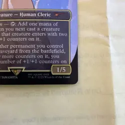 Yuna, Grand Summoner Promo 0001 Final Fantasy Mtg Borderless Foil Ffx 2 - Image 5