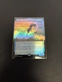 Katara, Waterbending Master (Extended Art Foil) Mythic MTG Avatar Eternal - Image 1