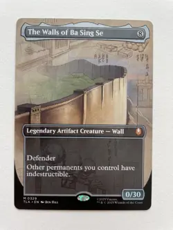 MTG The Walls of Ba Sing Se BORDERLESS 0329 TLA - Image 1