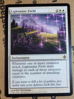 MTG Lightmine Field LP Rise of the Eldrazi 2010 - Image 1