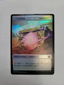 MTG - Powerstone / Construct Token Foil BRO #005 - Image 3
