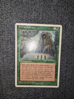 Sylvan Library -MTG Core Set 4th Edition Regular - Image 1
