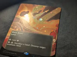 MTG - Dust Bowl - Borderless Galaxy Foil #147 - Edge of Eternities Stellar LP - Image 3
