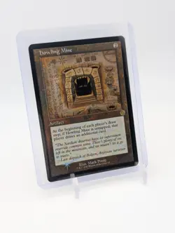 MTG - Howling Mine (Schematic) - FOIL Rare #83 - TBW: Retro Frame Artifacts NM - Image 1