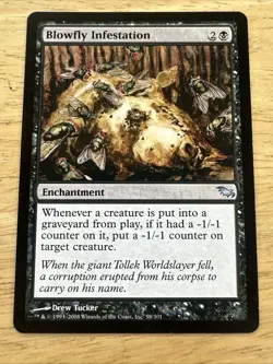 BLOWFLY INFESTATION x1 mtg NM Shadowmoor 1 Unc - Image 1