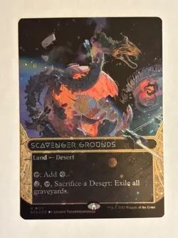 Scavenger Grounds (0127)(Borderless Galaxy FOIL) Edge of Eternities - MTG - Image 1