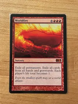 MTG NM Worldfire [M13] - Image 1