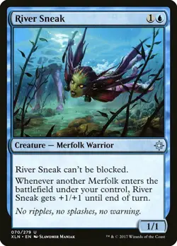 1x River Sneak - NM English MTG - Ixalan - Image 1