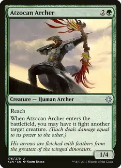 1x Atzocan Archer - NM English MTG - Ixalan - Image 1