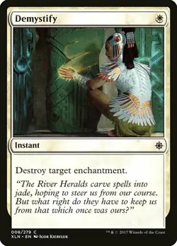 1x Demystify - NM English MTG - Ixalan - Image 1