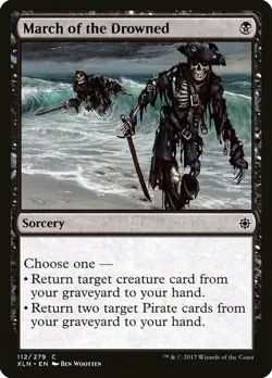 1x March of the Drowned - NM English MTG - Ixalan - Image 1