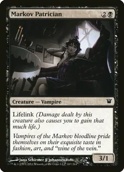 1x Markov Patrician - NM English MTG - Innistrad - Image 1